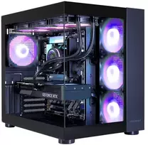 Stacionarus kompiuteris Žaidimų kompiuteris Hyrican COUGAR FV150 BK (7891) Ryzen 7 9800X3D vandens aušinimas 32GB/1TB SSD RTX 5080 Win11 Juodas