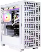 Stacionarus kompiuteris Žaidimų kompiuteris Hyrican COUGAR AIRFACE ECO WT (7548) Ryzen 7 9800X3D vandens aušinimas 64GB/2TB SSD RTX 5080 Win11