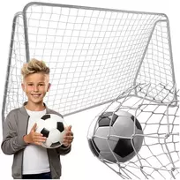 Futbolo vartų tinklas, 213 x 150 x 90 cm