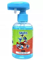 Dainuojantis skystas rankų muilas vaikams SMURFS, 250 ml