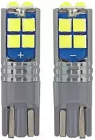 Amio LED CANBUS 10SMD 3030 T10 W5W balta 12V/24V
