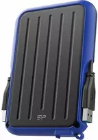 Išorinis kietasis diskas HDD Silicon Power Armor A66 5TB Juodas-Mėlyna (SP050TBPHD66LS3B)