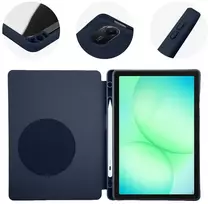OBAL:ME SolidTab dėklas Samsung Galaxy Tab A11+ tamsiai mėlynas