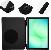 OBAL:ME SolidTab dėklas, skirtas Samsung Galaxy Tab A11+ Juodas