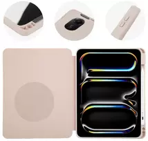 OBAL:ME SolidTab dėklas Apple iPad Air 11 (2020/22/24/25/26)/iPad Pro 11 (1/2/3/4) rausvos spalvos