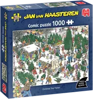 Dėlionė Jan Van Haasteren - Christmas Tree Market (1000 pieces) (1119802218)