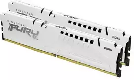 RAM KINGSTON 64GB 6000MT/s DDR5 CL30 DIMM FURY Beast Baltas EXPO rinkinys (2 vnt.)