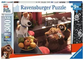 Ravensburger dėlionė „Slaptas augintinių gyvenimas“, 300 XXL det., nuo 9 m.