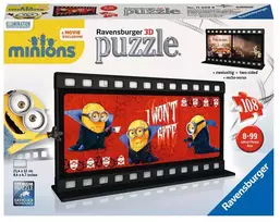 Ravensburger 3D dėlionė-kino juosta „Pimpačiukai vampyrai“, 108 det., nuo 8 m.