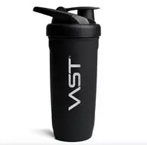 Gertuvė Vast Sports VAST Smartshake Stainless Steel Shaker 900 ml Juodas