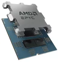 Advanced Micro Devices Procesorius AMD EPYC RAPHAEL 4364P / AM5 / TRAY be aušintuvo (8x4.5GHZ/32MB/105W) 16 gijų/2 atminties kanalai/Maksimalus dažnis 5.4 GHz