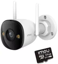 IP kamera Imou bullet 3 5MP Wi-Fi IR30 su 64GB atminties kortele