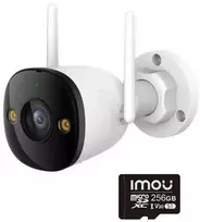 IP kamera Imou bullet 3 5MP Wi-Fi IR30 su 256GB atminties kortele