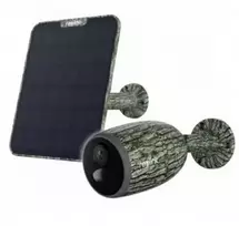IP kamera Reolink GO Series G330 su saulės skydeliu camuflage