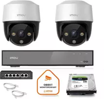 Stebėjimo sistema Imou 2x IP kamera Cruiser 4MP POE