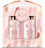 Grace Cole Creme Brulée & Oranžinis Blossom Body Care Gift Set 3 pcs