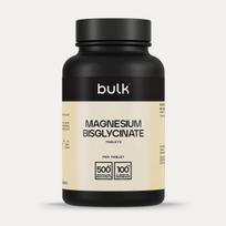 Bulk magnio bisglicinatas 500 mg, 180 tablečių