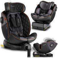 Nukido Prestige Line i-Size 40-150 cm pasukama automobilinė kėdutė, Black/Grey