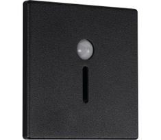 Kanlux 90790 - LED laiptų šviestuvas su jutikliu MAGNIK LED/1,7W/230V CCT juodas kampuotas.