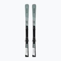 Kalnų slidės + apkaustai Salomon S/Max 8 + M10 GW wrought iron/black