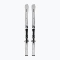 Moteriškos kalnų slidės + apkaustai Salomon S/Max N°8 Silver + M10 GW silver met./glitter