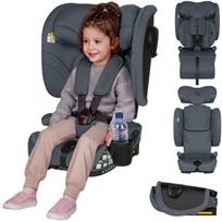 Automobilinė kėdutė Lionelo Nelly i-Size Grey Graphite, 9-36 kg, pilka