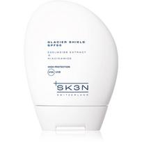 SK3N Glacier Shield SPF 50 lengvos tekstūros apsauginis fluidas SPF 50 50 ml