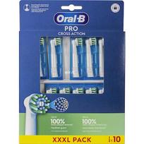 Oral-B Braun Oral-B Pro Cross Action Replacement Brush Heads, 10-pack, white 8006540986943
