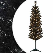 vidaXL Dirbtinis lieknas Kalėdų medis 120 cm 150 LED Šilta balta