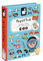 Magnetinis žaislas Janod Magneti Book Costumes, įvairių spalvų, 36 vnt.
