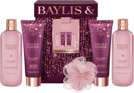 Kūno priežiūros rinkinys Baylis & Harding Pamper Beauty Set Wild Cherry & Vanilla, 5 vnt.