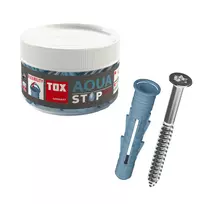 TOX AQUA STOP PRO 014271021 kaištis su varžtais Ø 8 mm x 50 mm, 40 vnt.