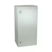 Rittal AX kompaktiškas korpusas 400x800x300 mm lakštinio plieno su montavimo plokšte viengulės durys 2 kumštelių spynos 1037 000