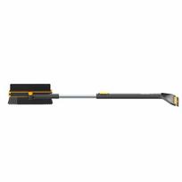 FISKARS TELESKOPINIS SNIEGO VALYMO ŠEPETYS IR GRANDIKLIS, BESISUKANTI GALVUTĖ X-SERIES