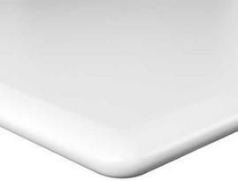 Spacetronik MDF stalviršis, dažytas milteliniu būdu, 180x80x2,5 Porcelain S