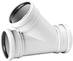 Uponor Decibel Gren 110/75 mm 45° 3Mf