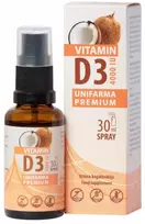 UNIFARMA Premium D3 vit. 4000 TV purškiamasis tirpalas 30 ml