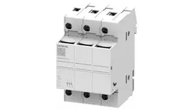 Siemens Saugiklių laikiklis cilindriniams įdėklams 10x38 mm 32A 3P (3NW7033-2)