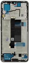 LCD ekranas + jutiklinis blokas + priekinis dangtelis, skirtas Xiaomi Redmi Note 13 Pro 5G, vidurnakčio juoda