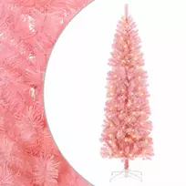 Dirbtinis lieknas Kalėdų medis 240 cm 300 LED Šilta balta
