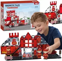 Magnetinės kaladėlės WOOPIE, stiprūs magnetai