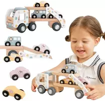Viga Toys Žaislas autovežis VIGA PolarB, dviejų aukštų