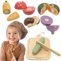 Viga Toys Žaislas pjaustymo rinkinys Viga PolarB, su „Velcro“ lipdukais