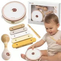 Viga Toys Muzikos instrumentų rinkinys VIGA, lakuota mediena