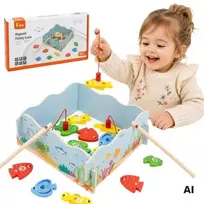 Viga Toys Žaislas žvejojimo žaidimas Viga, magnetinis
