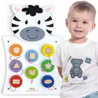 Viga Toys Veiklos lenta VIGA, su sieniniu tvirtinimu
