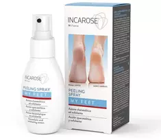 Šveitiklis-purškiklis pėdoms, INCAROSE Peeling Purškiklis / 50 ml