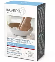 Druskos šnypščioji kojų vonelė, INCAROSE My Feet / 5 x 15 g
