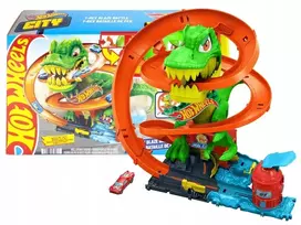 Žaislinė automobilių trasa Hot Wheels su automobiliuku