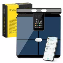 Diagnostinės vonios svarstyklės 4FIZJO EliteMeasure, iki 200 kg, juodos